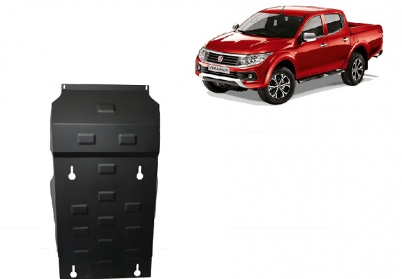 Steel skid plate for Fiat Fullback