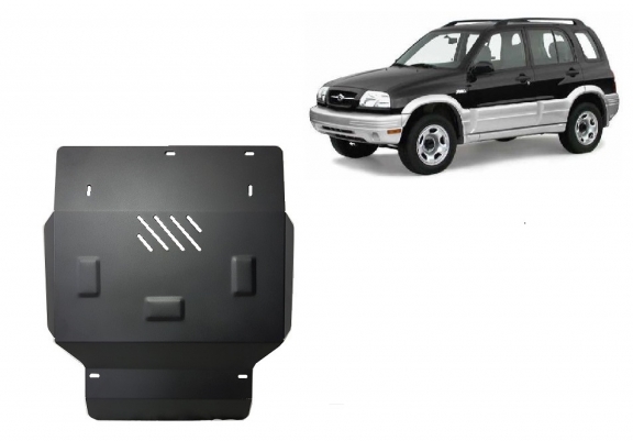 Steel skid plate for Suzuki Grand Vitara