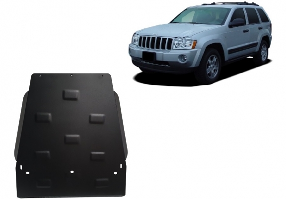 Steel gearbox skid plate for Jeep Grand Cherokee