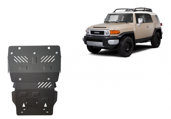 Steel skid plate for Toyota Fj Cruiser