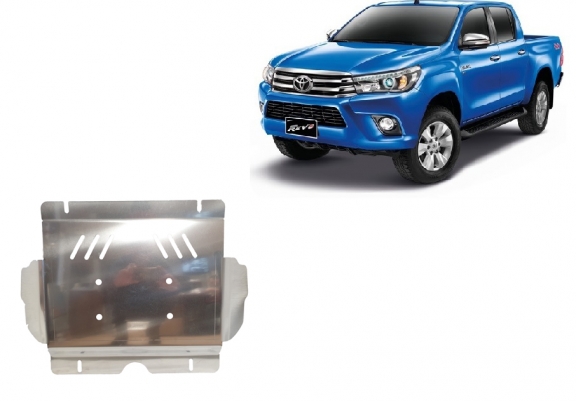 Aluminum skid plate for Toyota Hilux Revo