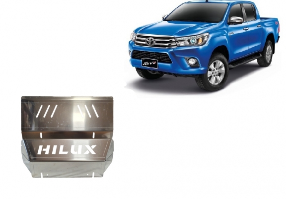Aluminum radiator skid plate for Toyota Hilux Revo