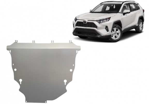 Aluminum skid plate for Toyota RAV4