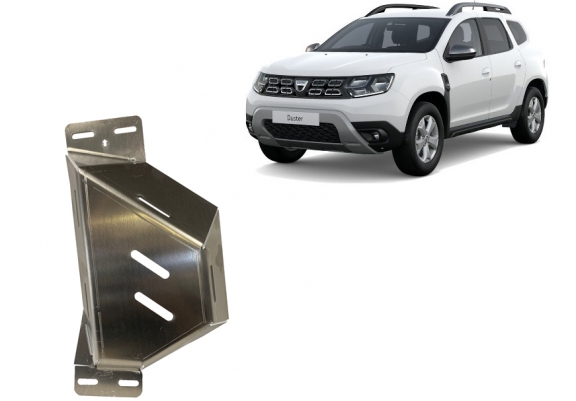 Aluminium EGR valve skid plate  for Dacia Duster 