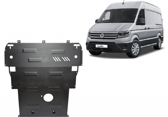 Steel skid plate for Vw Crafter