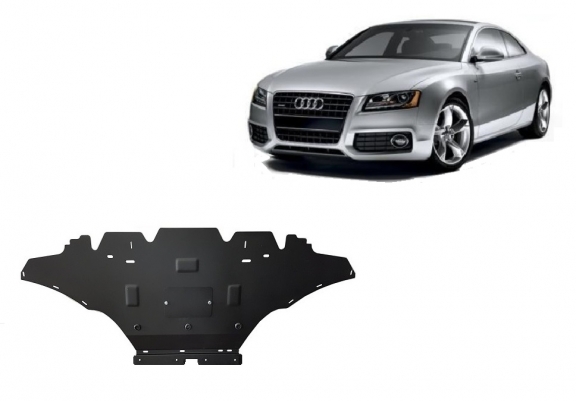 Steel skid plate for Audi A5, diesel