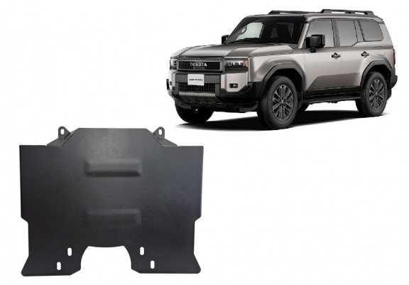Steel skid plate for Toyota Land Cruiser 250