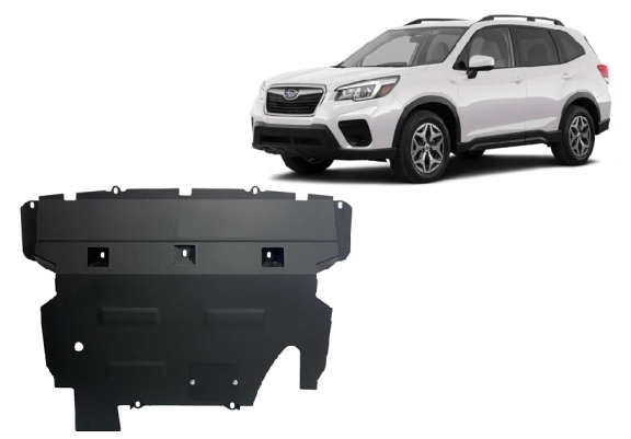 Steel skid plate for Subaru Forester 5 Hybrid