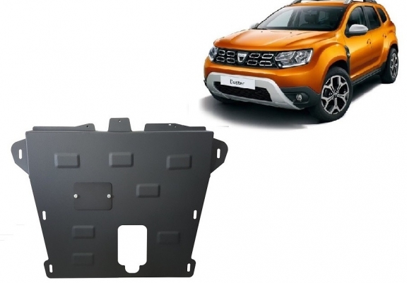 Steel skid plate for Dacia Duster