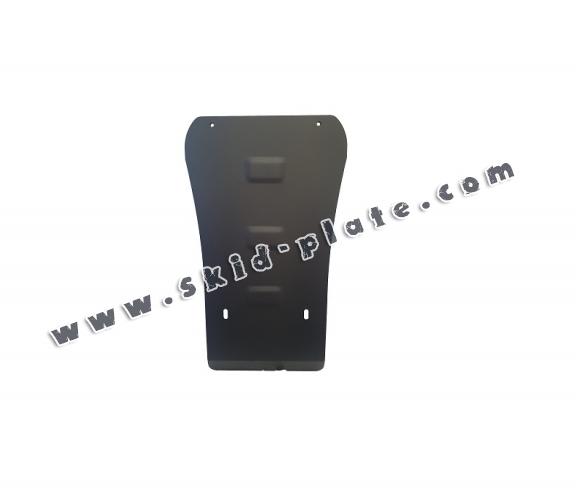 Steel gearbox skid plate for VW Touareg