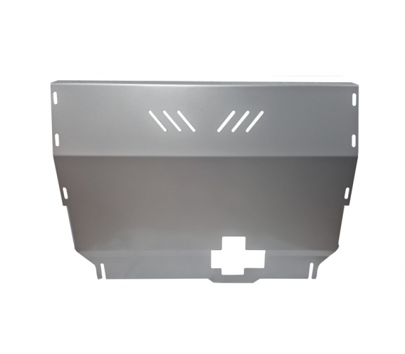 Aluminum skid plate for Ford Transit FWD