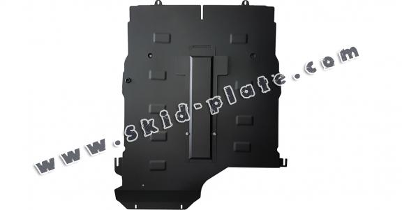 Steel skid plate for the protection of the engine, gearbox and differential for Mercedes A-Class W169