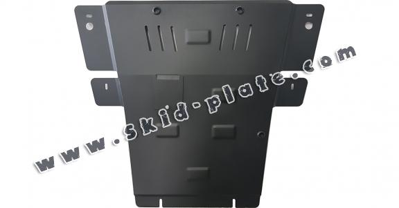 Steel skid plate for Renault Megane 2