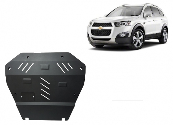 Steel skid plate for Chevrolet Captiva