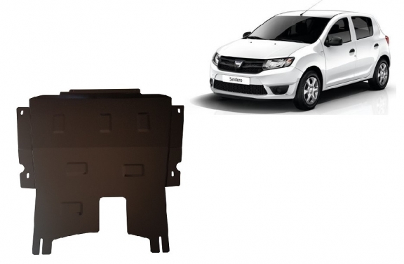 Steel skid plate for Dacia Sandero 2