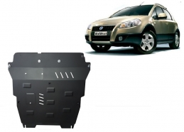 Steel skid plate for Fiat Sedici