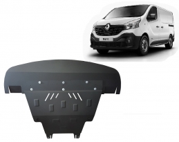 Steel skid plate for Renault Trafic 3 