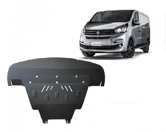 Steel skid plate for Fiat Talento