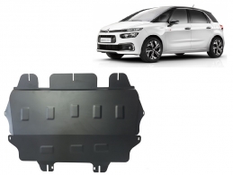 Steel skid plate for Citroen C4 Picasso