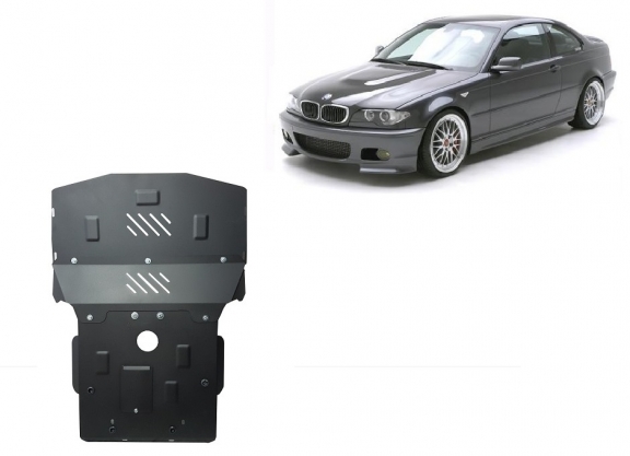 Steel skid plate for BMW Seria 3 E46 - Diesel