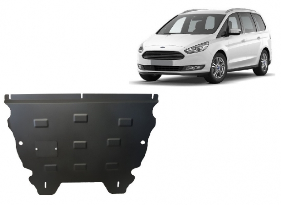 Steel skid plate for Ford Galaxy 3