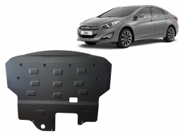 Steel skid plate for the protection of the engine and the gearbox for Hyundai i40