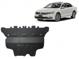 Steel skid plate for VW Passat B8 - automatic gearbox