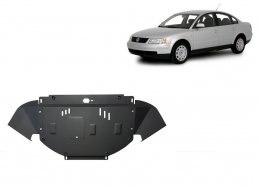 Steel skid plate for VW Passat B5