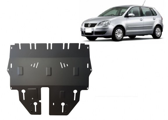 Steel skid plate for VW Polo petrol