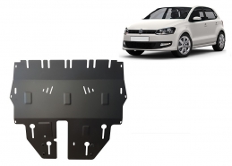 Steel skid plate for VW Polo