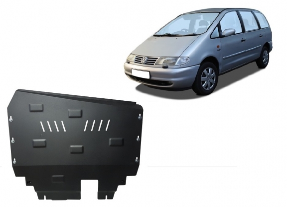 Steel skid plate for Volkswagen Sharan