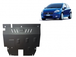 Steel skid plate for Fiat Grande Punto