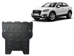 Steel skid plate for Audi Q2