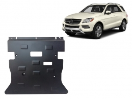 Steel skid plate for Mercedes ML W166