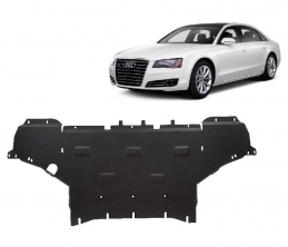 Steel skid plate for Audi A8