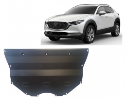 Steel skid plate for Mazda CX-30
