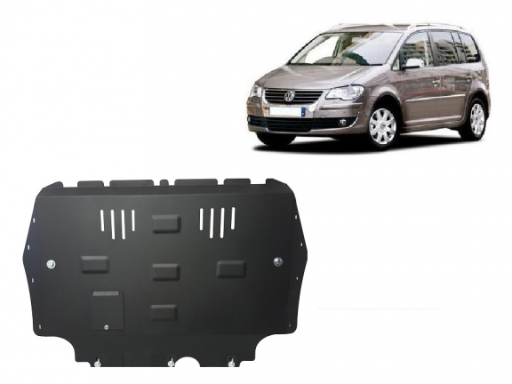 Steel skid plate for Volkswagen Touran