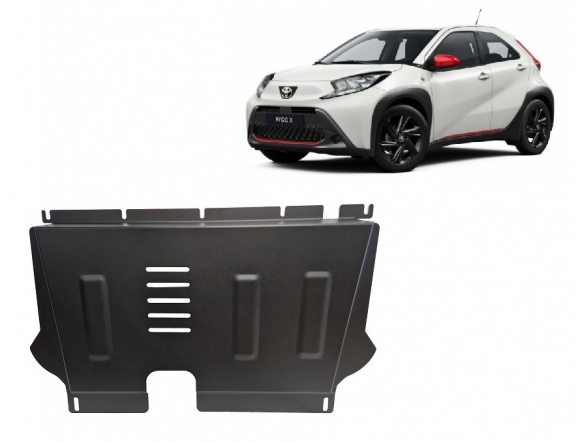 Steel skid plate for Toyota Aygo X