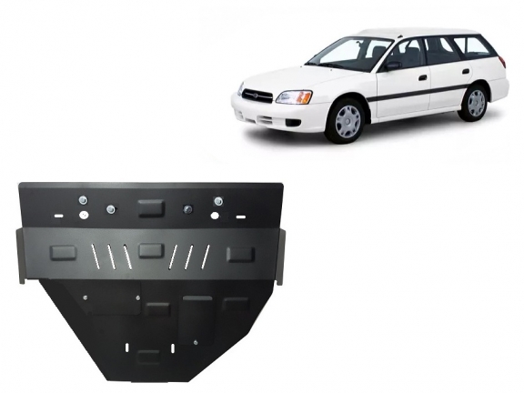Steel skid plate for Subaru Legacy III