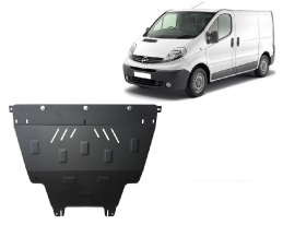 Steel skid plate for Opel Vivaro A (2011-2014)