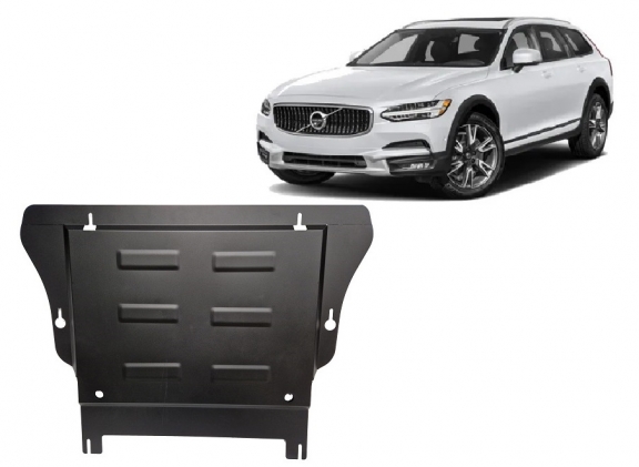 Steel skid plate for Volvo V90 Cross Country