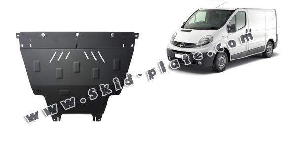 Steel skid plate for Opel Vivaro A (2011-2014)