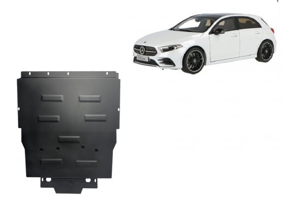 Steel skid plate for Mercedes A-Class W177