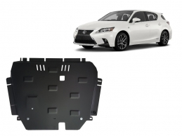 Steel skid plate for Lexus CT200H