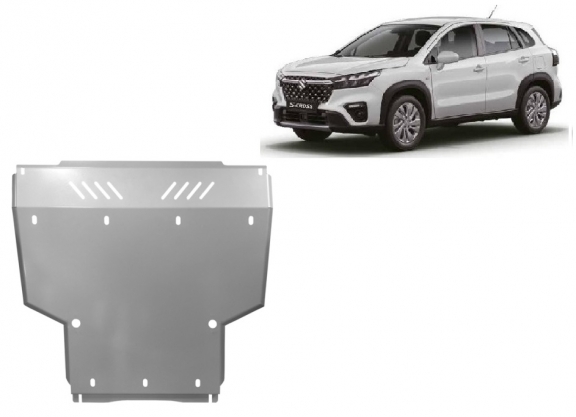 Aluminum skid plate for Suzuki S-Cross