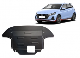 Steel skid plate for Hyundai i20