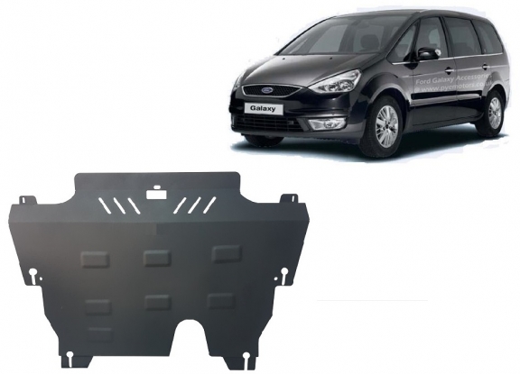 Steel skid plate for Ford Galaxy 2