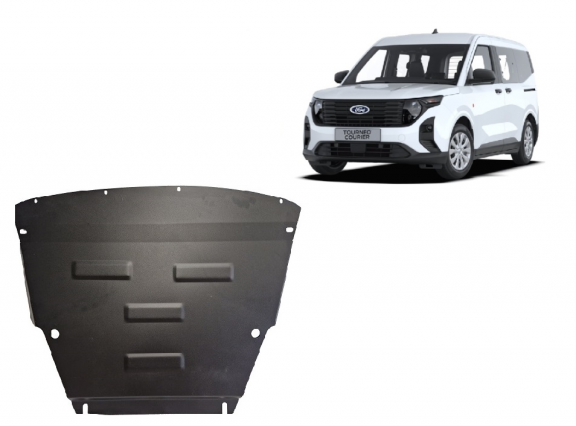Steel skid plate for Ford Tourneo Courier