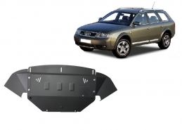 Steel skid plate for Audi Allroad A6