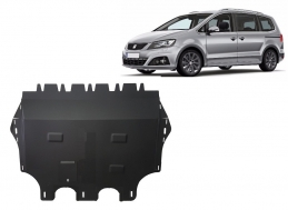 Steel skid plate for Seat Alhambra